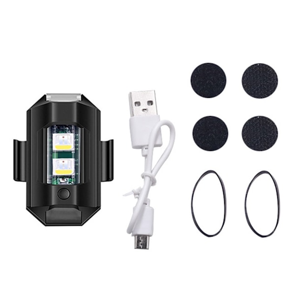 Stroboskoplampa Blixtljus Nattflygning LED-Navigation för DJI-Mavic Air2/FPV Drönare