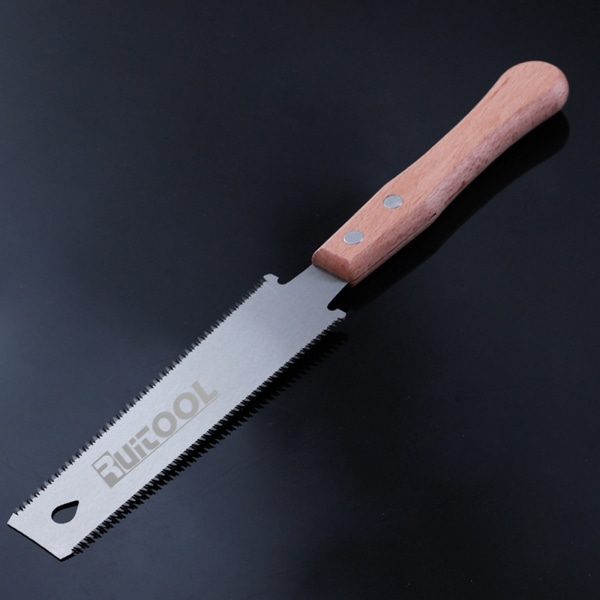 12" japansk multifunktionell dragsåg handsåg dubbelkantig spolsåg för rakkniv för skarpt stålblad för träbearbetning