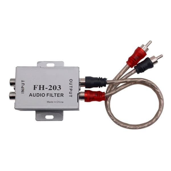 Brusfilter Suppressor Stereo Jordloop Isolator för Bil Hem Stereo