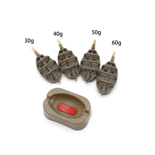 Inline Method Karpfiske Matkorg 4 Matkorgar 15/20/25/35g 30/40/50/60g Formset
