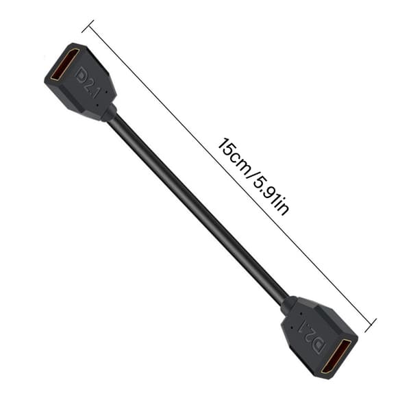 DisplayPort 2.1 Förlängningskabel Stöder 16K@30Hz 8K@120Hz 4K@240Hz Hona