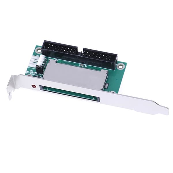 39/40-pin CF Compact Flash-kort til 3,5\" IDE-konverteradapter PCI-brakett Bakpanel CF til IDE-utvidelseskort
