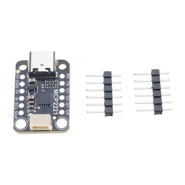 Alsidig MCP2221A USB til GPIO ADC I2C Modul Højhastigheds USB Konvertere