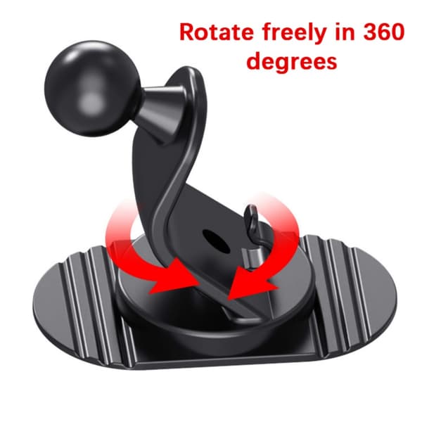 Universal bil luftventil feste telefonholder stativ 17mm kulehode roterbar design