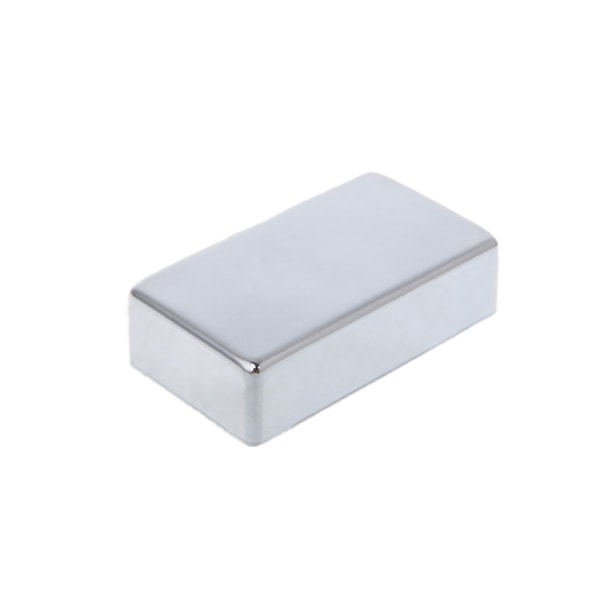 Elgitarr Humbucker Pickup Cover Inga hål Passar för 50mm 52mm pickupdelar Gold