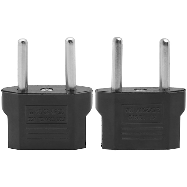 Universal USA EU till EU Plugg Travel Wall AC Power Charger Adapter Converter