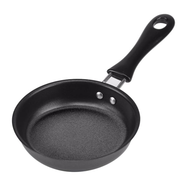 Mini Stegepande Non-Stick Jern Stegepande med DuPont Belægning Bærbar Langt Håndtag