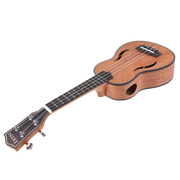 21 tums valnötsukulele liten gitarr nylonsträngar ukulele för nybörjare barn