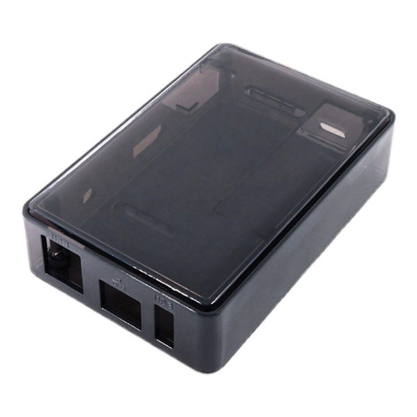 for Orange Pi 3 LTS Kort ABS-deksel Slitesterk Transparent Svart