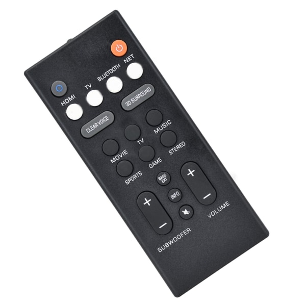 YAS-109/YAS-209 Remote Fit for Sound BAR Remote ATS-2090 Fjärrkontroll Lättbytad fjärrkontroll