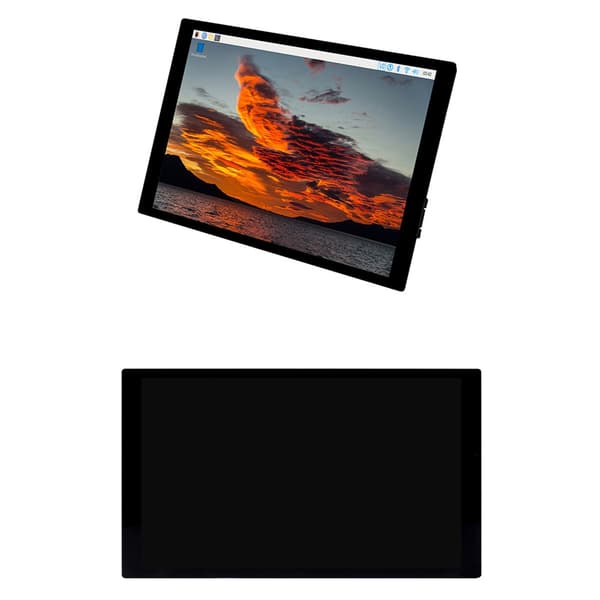 10,1 tommer IPS Kapacitiv 1280x800 Touch Display Panel Skærme til 4B/3B+/3A+