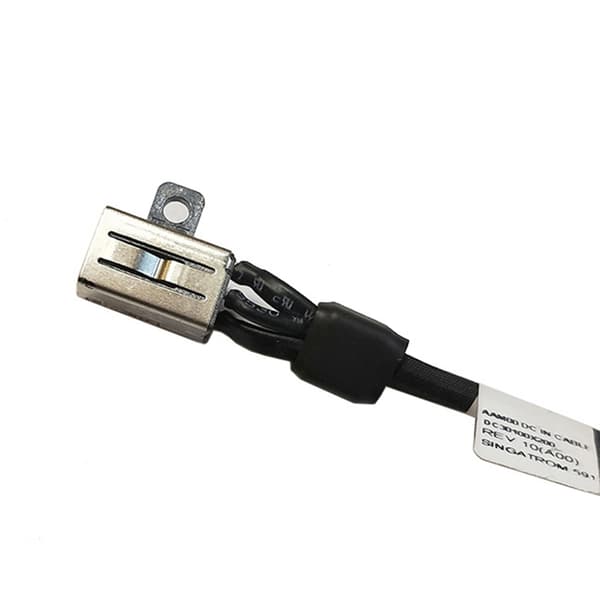 DC Strømkontakt Ladeport Socket Harness-Kabel for XPS 15 9550 9560 Erstatning