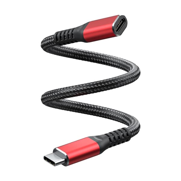 USB C Förlängningskabel Data Blocker Strömladdningskabel Ingen Dataöverföring 12cm
