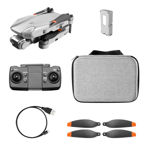 K80Air2s GPS UAV Optisk Flöde Dubbla Linser Luftfällbar Fjärrkontroll Flygplan 5G WiFi FPV Borstlös Drönare