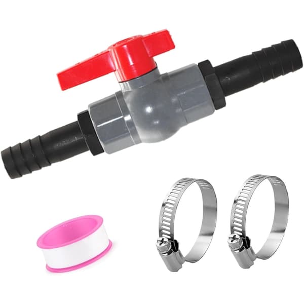 PVC Kugleventiler 40mm Hunfitting 32mm Slangeadapter Til Vandsystemer