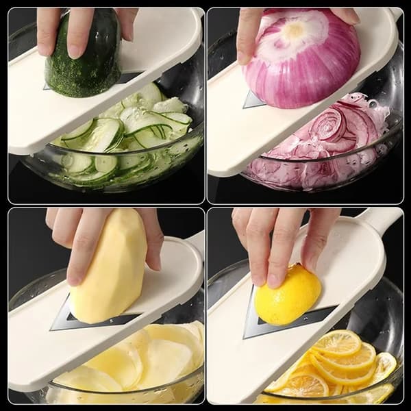 Effektiv Slicer Kutter Rivejern med Sklisikker Base for Sikker og Stabil Bruk