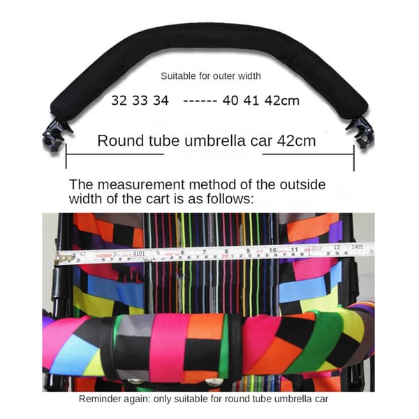 Armlene Bumper Bar Barnevogn Del Front Armlene Avtakbart Barnevogn Armlene