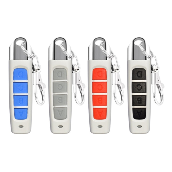 3st Universal Garageport Fjärrkontroll Kopieringsnyckel för elektriska öppnare Billarm och hemsäkerhet Enkel användning Blue