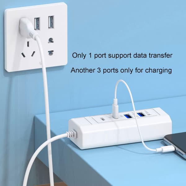 USB - 2xPD ja 2x USB -lataushubi puhelimille, tableteille ja muille