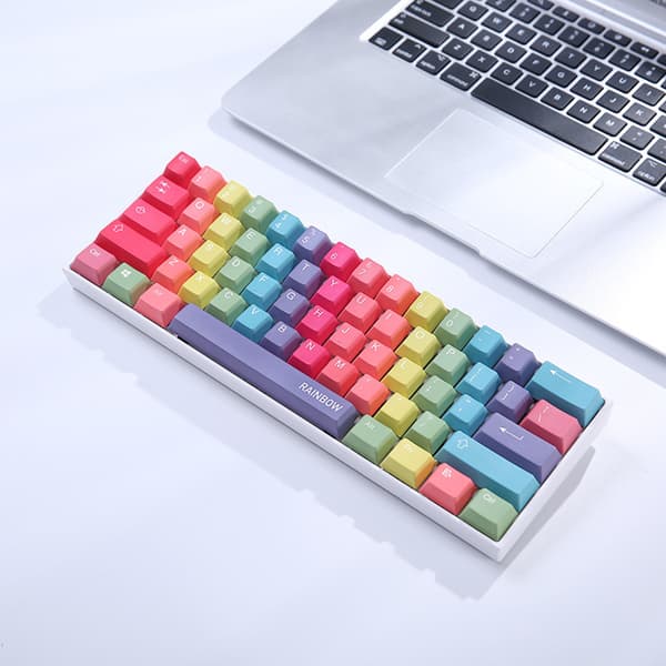 114 Taster PBT Dye Sublimeret Keycap Cherry Profil Til MX Switch Cloner Mekanisk