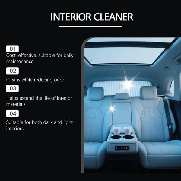 Lærrens for bilseter Trim Multi Overflater Avfettingsspray 237ml