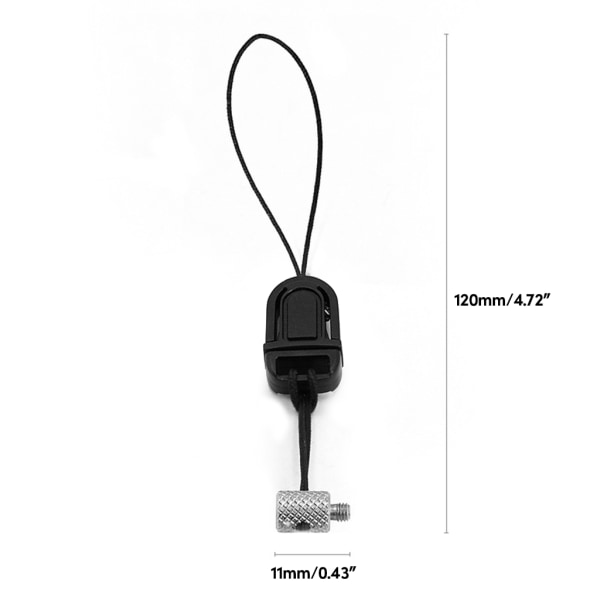 Anti-drop lanyard för OM6/OM5/OM4/SE Magnetisk telefonhållare Mobiltelefon Gimbal stabilisator Anti-förlorad rem strängrep