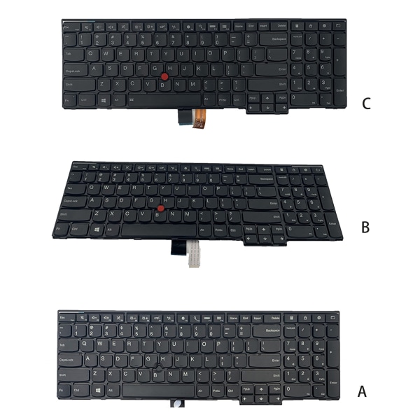 Amerikanskt tangentbord för Thinkpads W540 T540P W541 T550 W550S L540 L560 E531 E540 P50S T560 Laptop FRU:04Y2426 A