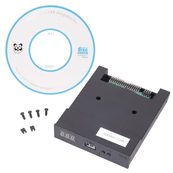 3,5-tommers diskettstasjon SFR1M44-U100K 1,44 MB USB SSD diskettstasjonsemulator