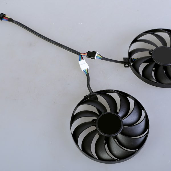 Effektiv GPU-blæser FDC10U12S9-C til RX5500XT GPU-blæser forbedrer kølingen i spil