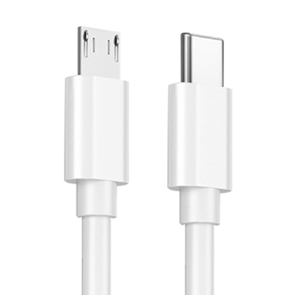 Typ C till Micro USB Hane Sync Laddning OTG Laddare Kabel Sladd Adapter För Telefon Huawei Samsung USB C Wire 1m