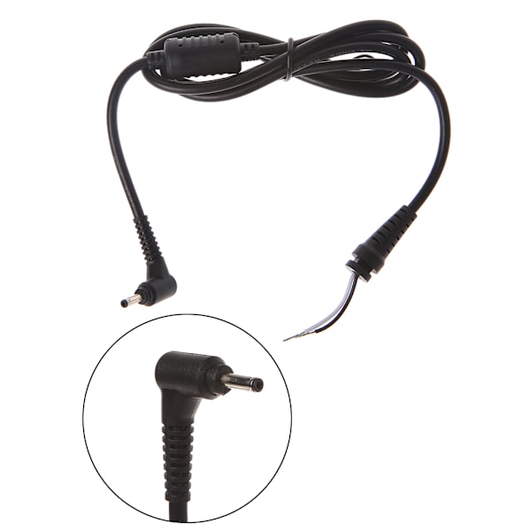 3,0x1,1 mm kontakt för DC-strömförsörjningsadapterkabel för Acer A100 POWER UX21K POWER strömkontakt för bärbar dator 1,2M/3,94ft