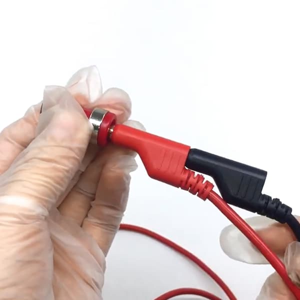 Stabelbare bananstik kobber testledningssæt til multimeter bilindustrien 1M 4mm