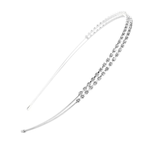 4 st gnistrande strass brudhårband silverglittrande håraccessoarer 4 piece set 2