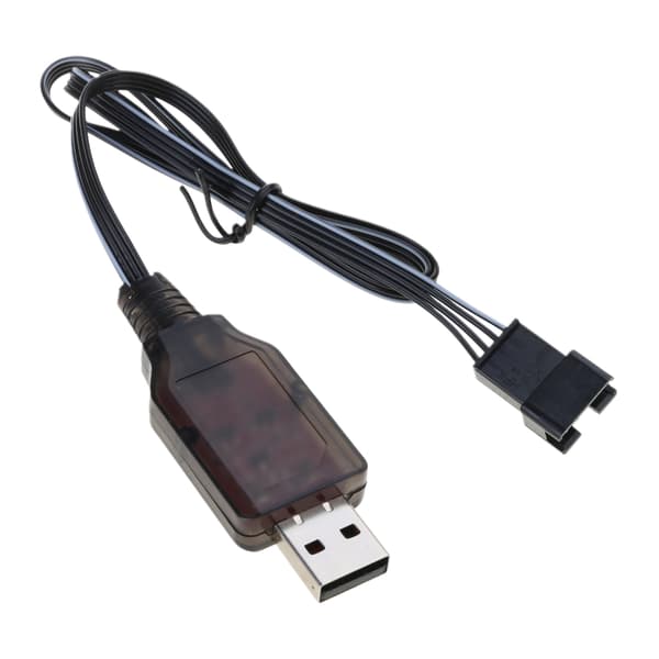 7.4V Opladerkabel SM4P til DE36W DE65 HM202 EC08 EC16 USB Opladerledning