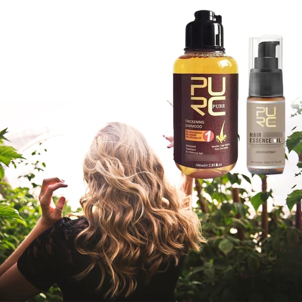 Ingefærshampoo 100 ml Hårshampoo til mænd og kvinder Oliekontrol Tilstoppede hårsække