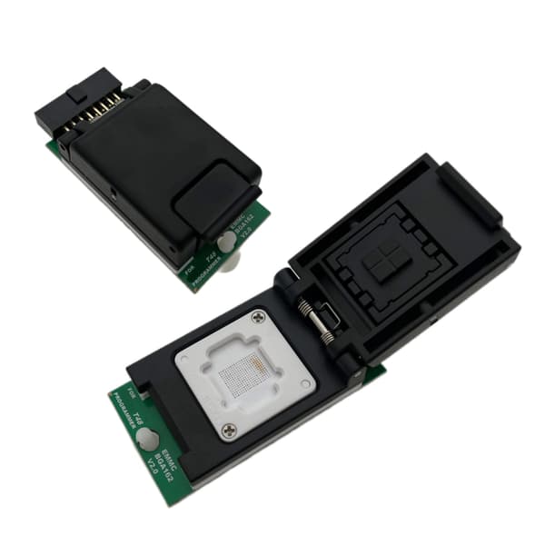EMMC BGA162 Adapter IC Socket Programmer V2.0 Dobbelthodeprobeholder