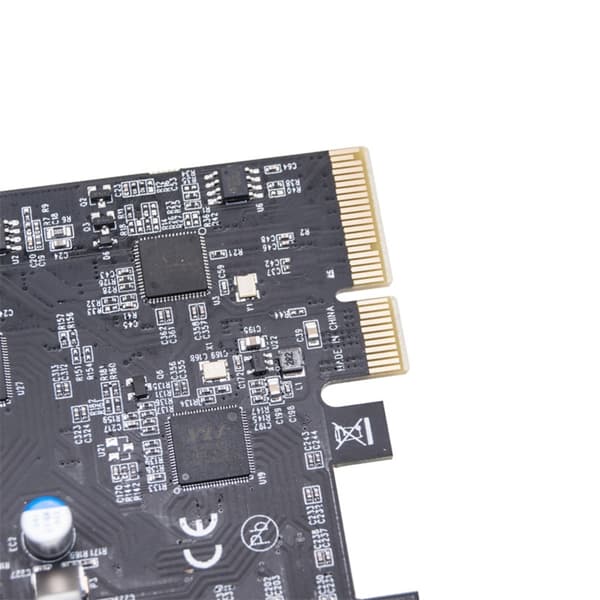 8-ports USB-hub PCIE USB3.2-kort 20 Gbps total båndbredde (4xUSB C+4xUSB )