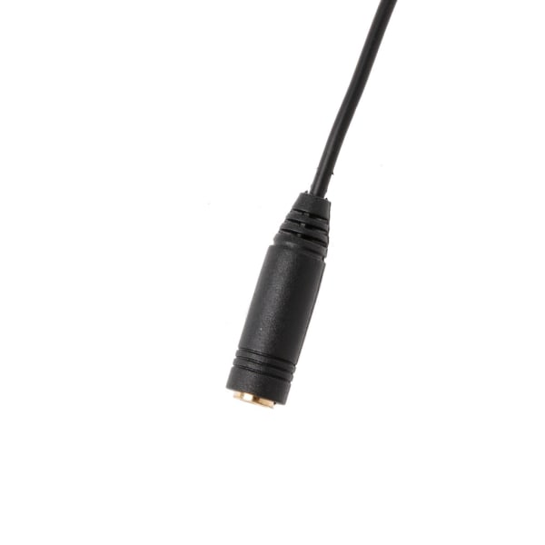 3,5 mm hane till hona 3-polig jackplugg Stereo Audio Aux förlängningskabel sladd 1 m längd kabel för datorhögtalare