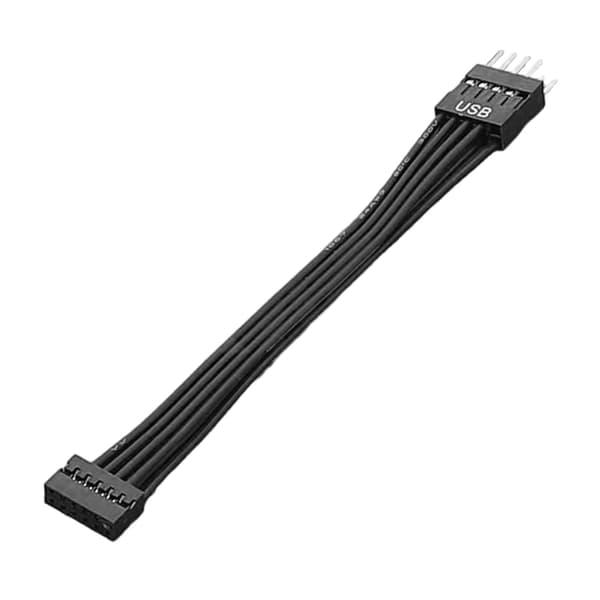 Mini USB-omskifterkabel USB 9-benet til 11-benet hun-hovedkort til kabinetlinje