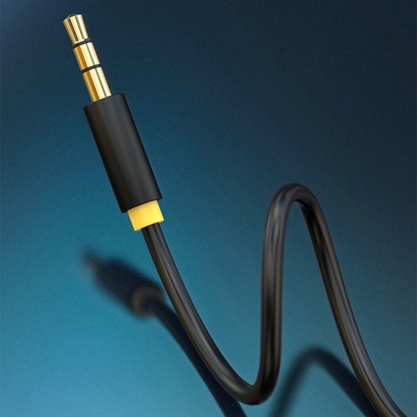 3,5 mm ljudisolator Ljudkabel Högtalarlinjeisolator för bilstereoljudsystem Guldpläteringskontakt Stabil överföring