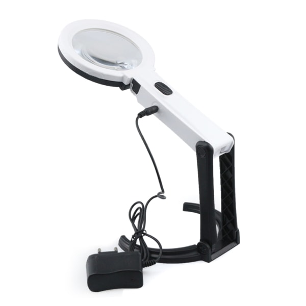 1,8X 5X förstoringslampa Bords- och skrivbordslampa med ultraljust  energibesparande LED-ljus Fantastisk handsfree förstoringsglas 93d0 | Fyndiq