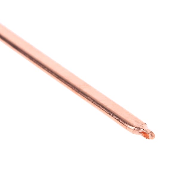 CPU Flat Heat Pipe, 8x3x170mm DIY Notebook Computer Thermal Conductive Copper