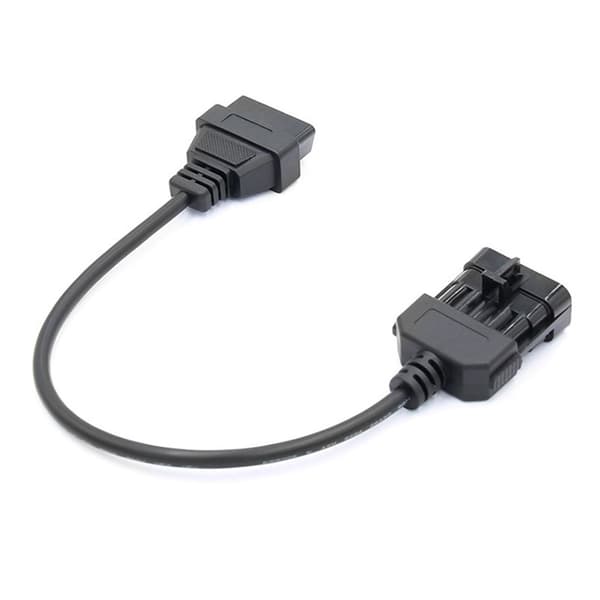 10-benet OBD-kabeladapter til bil sikrer langvarig brug og pålidelig forbindelse