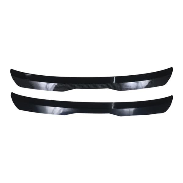 Intet værktøj nødvendigt ABS Auto Spoiler Strømlinet form Passer til de fleste biler SUV'er Lastbiler Carbon pattern