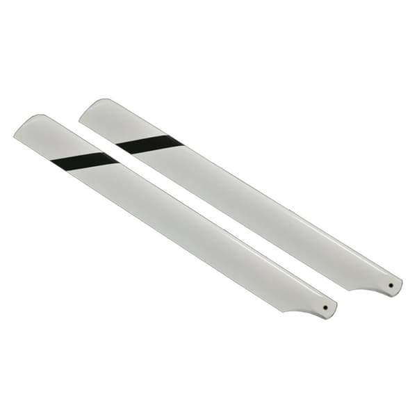 Glas Carbon Hovedrotorblad 325mm DIY Modifikation Glasfiber Propel
