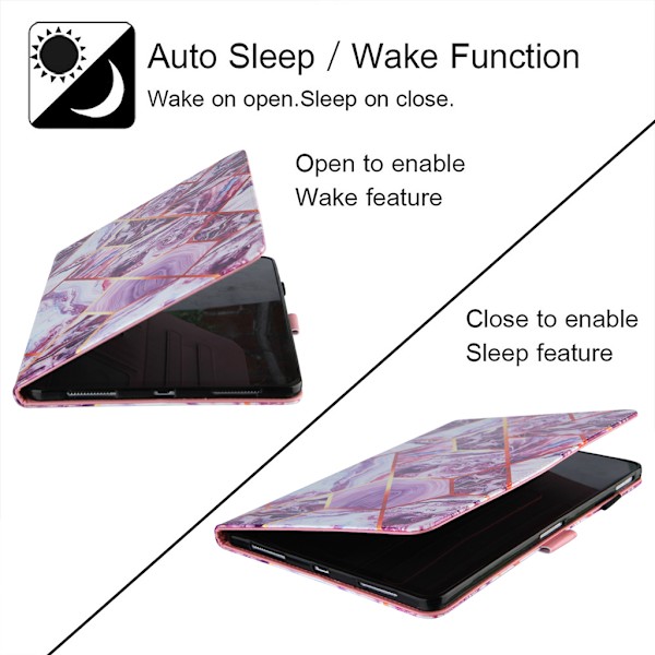 Magnetisk stötsäker antidammskydd för case Tablettstöd Stativ Flip Cover för Pad Pro 11 2020 2018/Air4 10.9 Purple