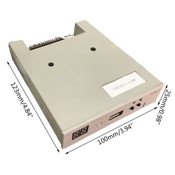 GOTEK SFR1M44-U100 1.44MB USB diskettstasjonemulator diskettstasjon 34-pinners