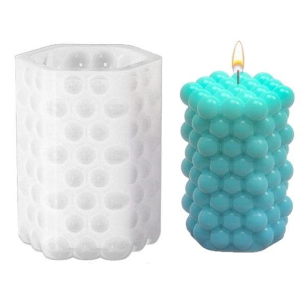 Silikone Håndværksform Genanvendelig Støbe Epoxy Form 3D Lysfremstilling Geometrisk Form Silikone DIY 3D Håndarbejde Resin Former