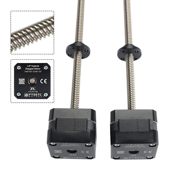 Motorsæt til Prusai3 MK3 MK3+ 42 Ekstruder Stepper Motor Kit Let at Installere
