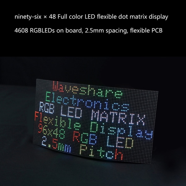 MAX4608 Dot Matrix Module 96x48 LED Display Fullfärg LED Matrix Panel